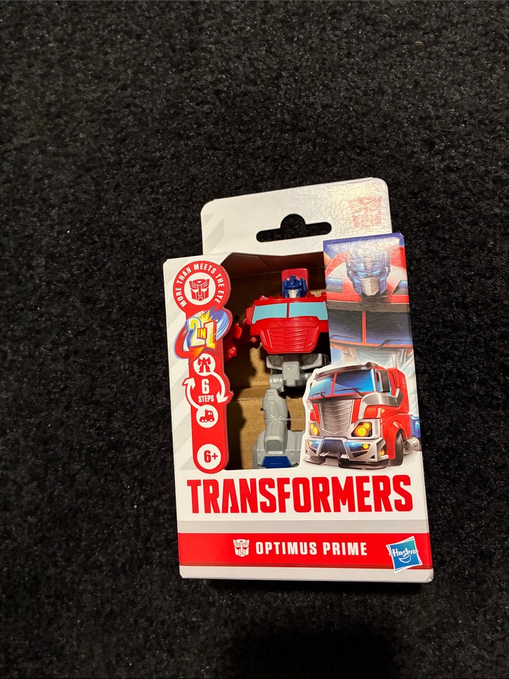 Transformers Optimus Prime Kids Action Figure - Red and Blue